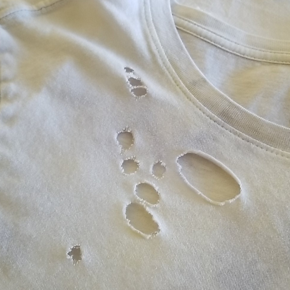 Spiritual Gangster Tie Dye Distressed Tee - Picture 9 of 10